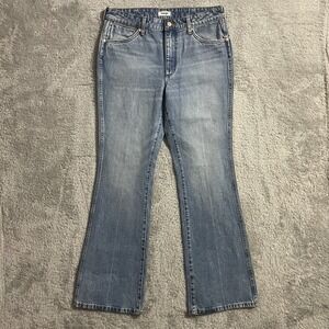Wrangler Jeans Womens Size 30x32 Westward 626 High Rise Boot Cut Light Wash Blue